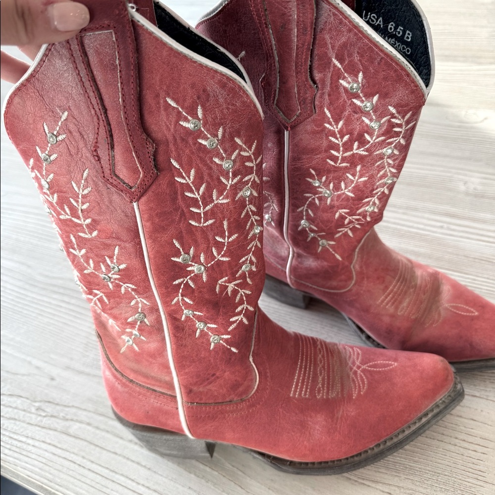 Red Cowboy Boots